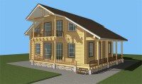 Проект деревянного дома Вымпел