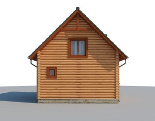 Проект деревянного дома Гостевой вид 3