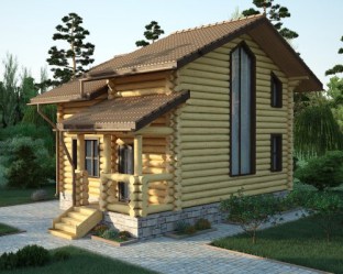 Проект деревянного дома Ильинский
