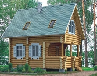 Проект деревянного дома Гринн